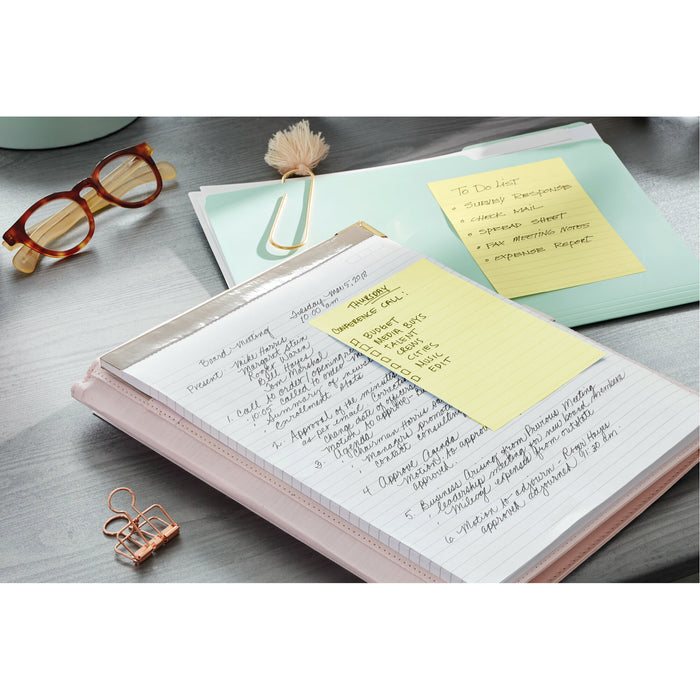 Post-it® Notes 660-8PK, 4 in x 6 in (101 mm x 152 mm), Lined