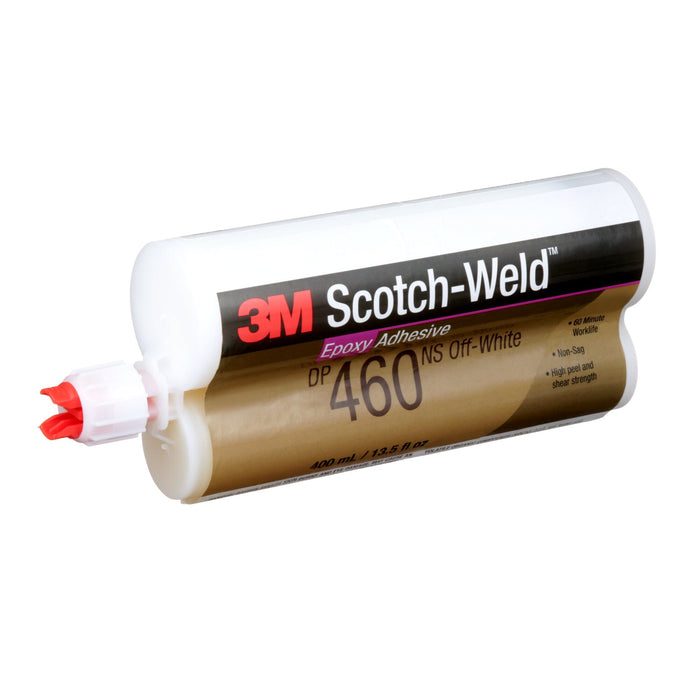 3M Scotch-Weld Epoxy Adhesive DP460NS, Off-White, 400 mL Duo-Pak