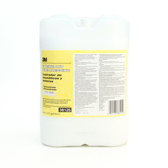 3M Engine and Tire Dressing, 38125, 5 Gallon