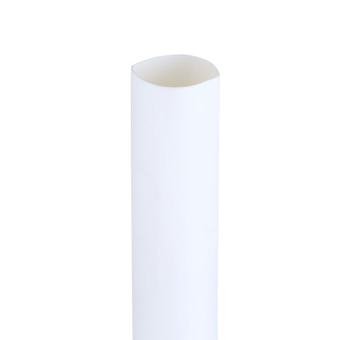 3M Heat Shrink Thin-Wall Tubing FP-301-1/2-48"-White-100 Pcs, 48 inLength sticks