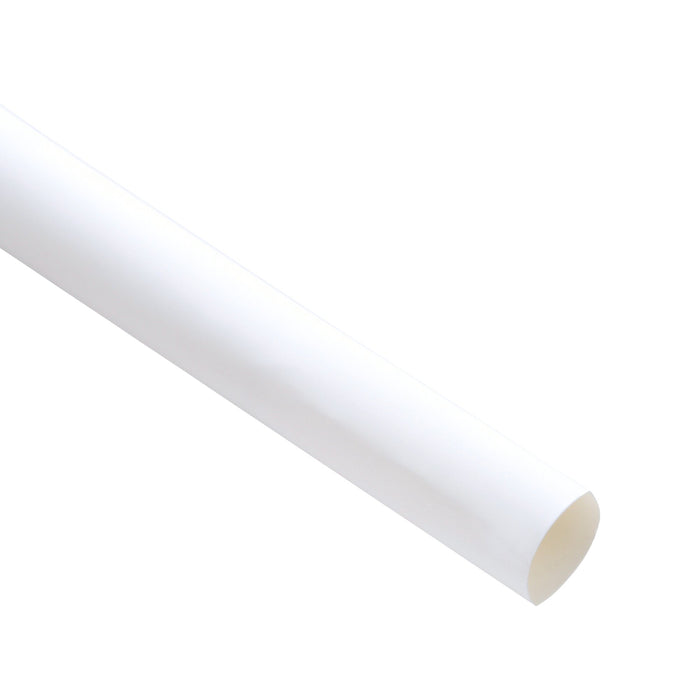 3M Heat Shrink Thin-Wall Tubing FP-301-1/2-48"-White-100 Pcs, 48 inLength sticks