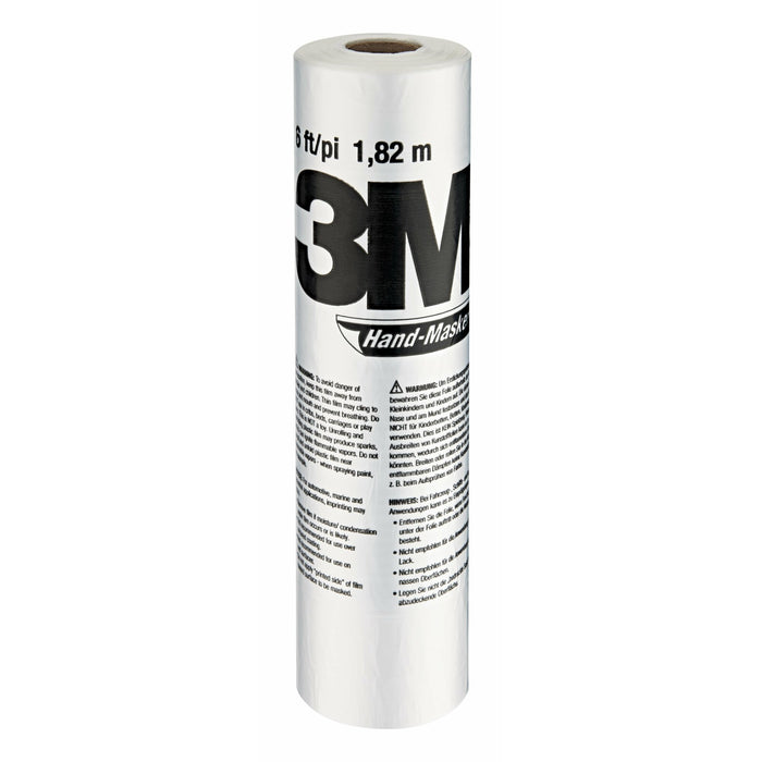 3M Hand-Masker Contractor's Plastic CP6, 6 ft x 90 ft x 0.00035 in,