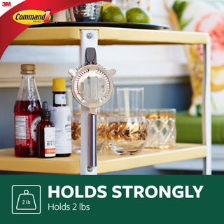 Command Outdoor Stainless Steel Wire Hooks 17065S-AWES