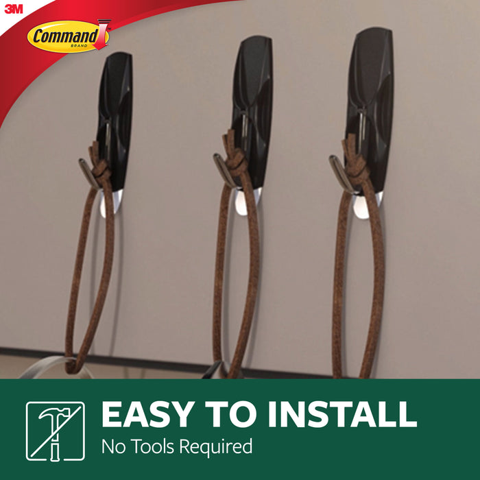 Command Outdoor Stainless Steel Wire Hooks 17065S-AWES