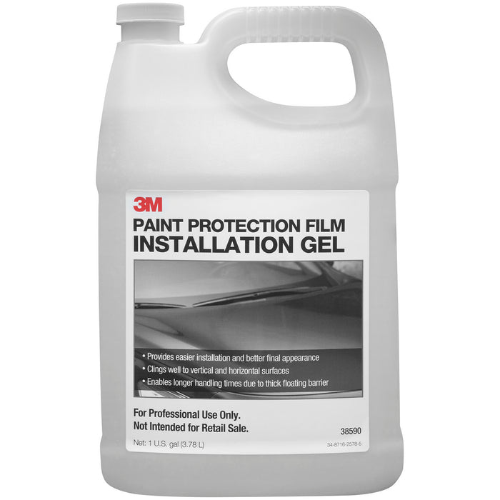 3M Paint Protection Film Installation Gel, PN38590, 1 gallon, 4 percase