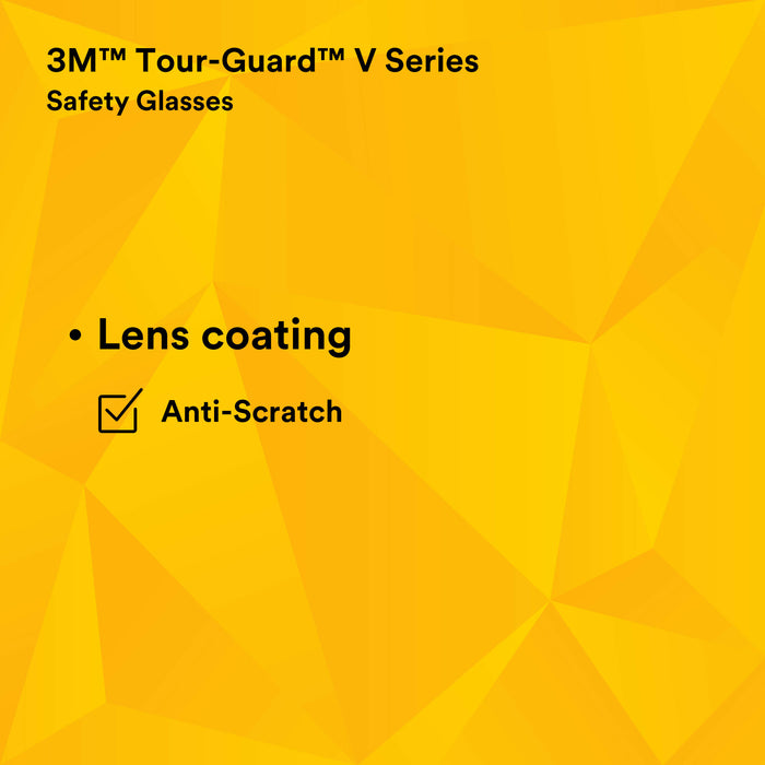 3M Tour-Guard V Protective Eyewear, TGV01-100 Clear, Bulk Pack