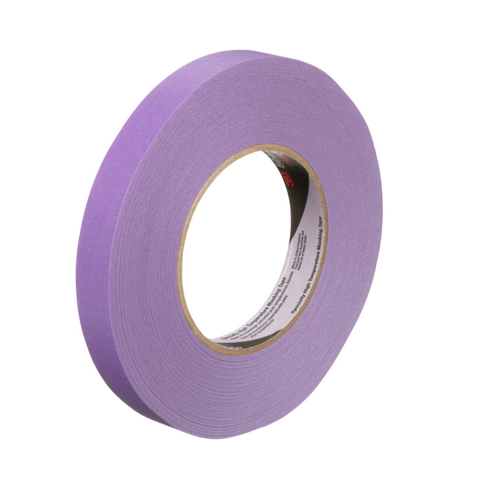 3M Specialty High Temperature Masking Tape 501+, Purple, 18 mm x 55m, 6.0 mil