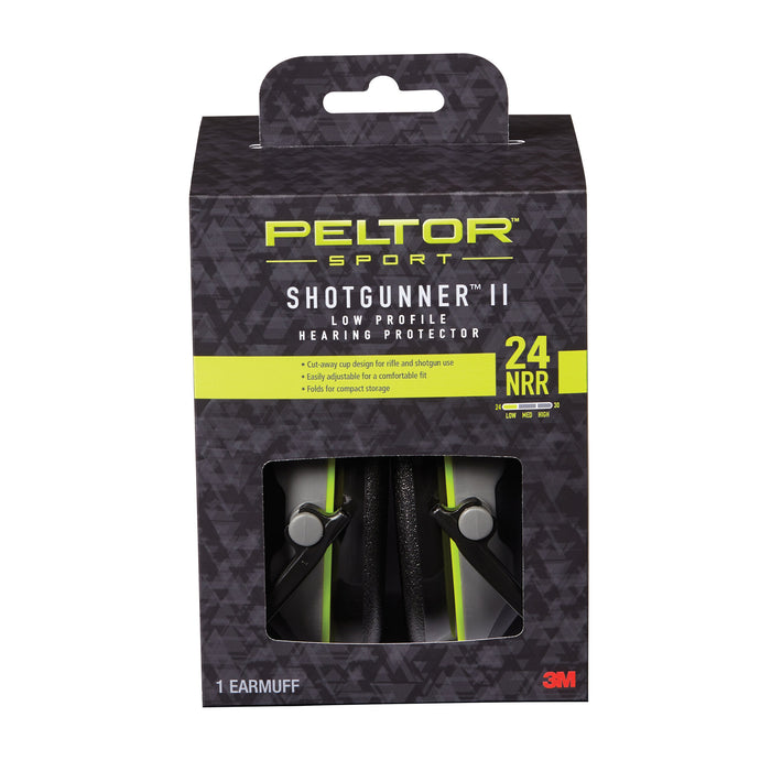 Peltor Sport Shotgunner II Low-Profile Hearing Protector,97040-PEL-6C
