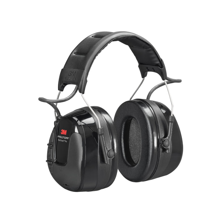 3M PELTOR WorkTunes Pro AM/FM Radio Headset, Black, Headband