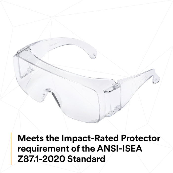 3M Tour-Guard V Protective Eyewear, TGV01-20 Clear, Dispenser Box, 20ea/Box