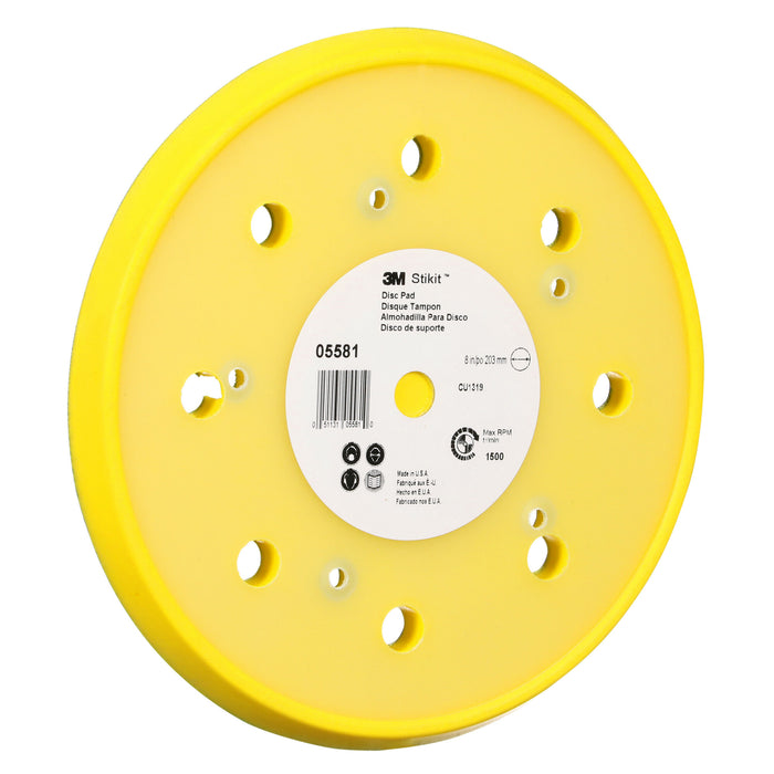 3M Stikit Disc Pad Dust Free, 05581, 8 in