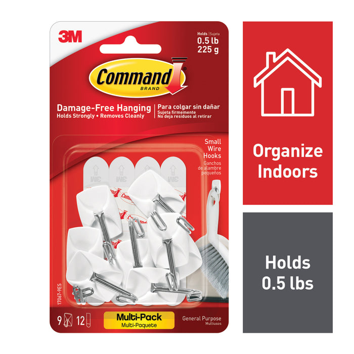 Command Small Wire Hooks Multi-Pack 17067-9ES