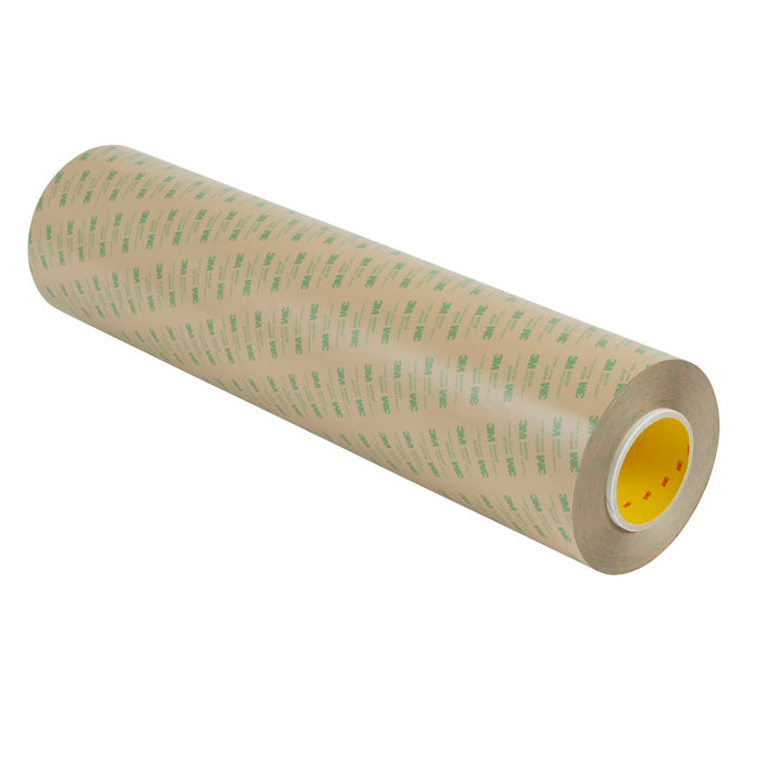 3M Adhesive Transfer Tape 468MP, Clear, 54 in x 180 yd, 5 mil