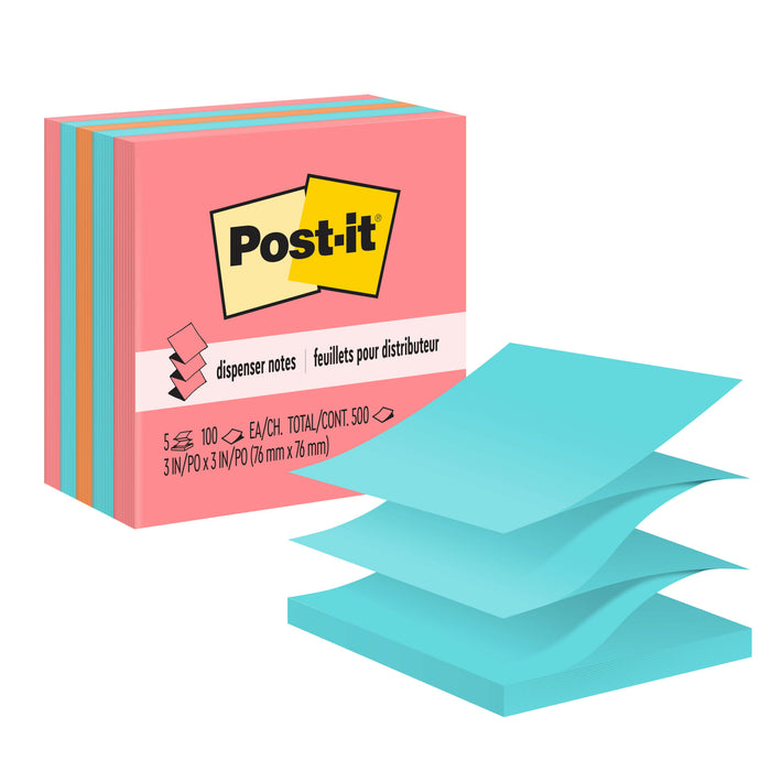 Post-it® Dispenser Pop-up Notes 3301-5AN, 3 in x 3 in
