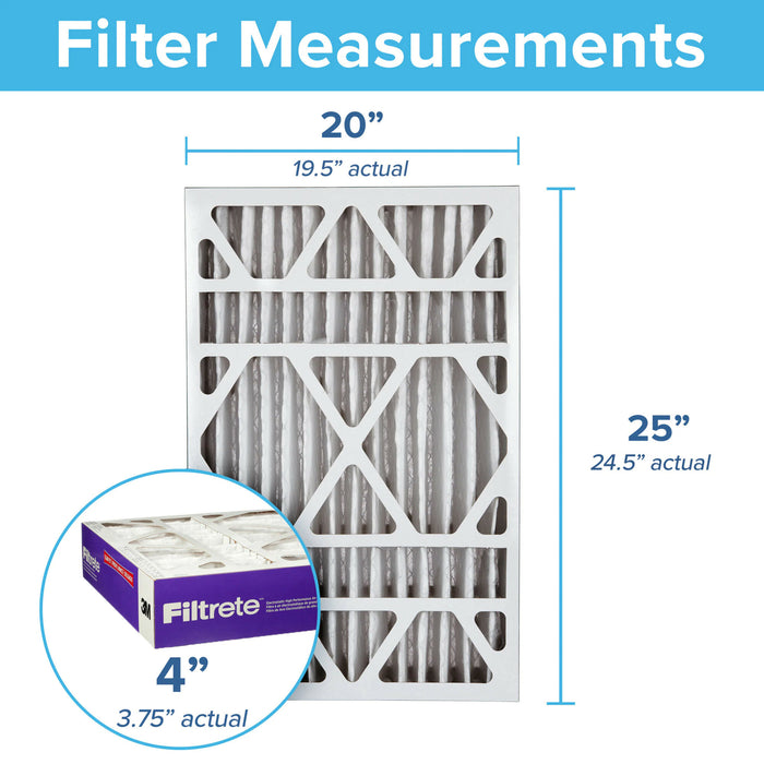 Filtrete Ultra Allergen Reduction Deep Pleat Filter NDP03-4S-4