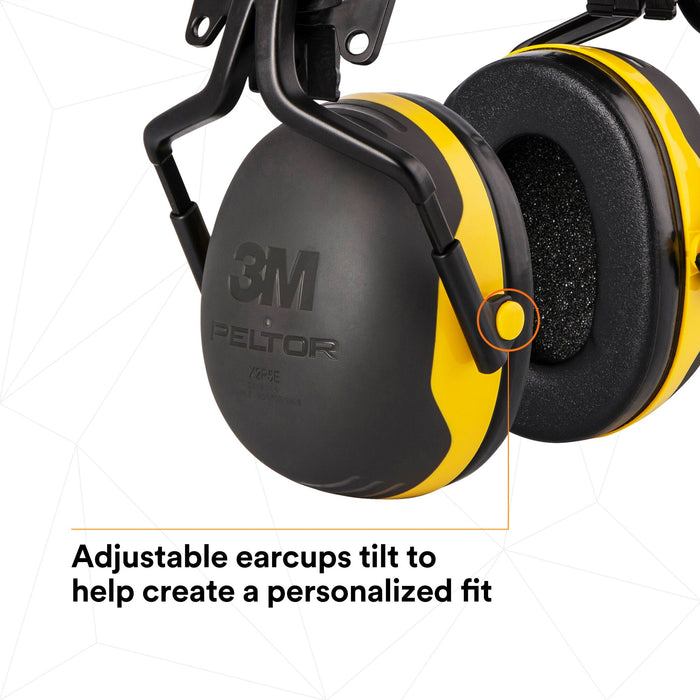 3M PELTOR Hard Hat Attached Electrically Insulated Earmuffs X2P5E