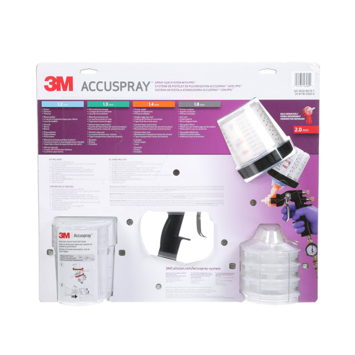3M Accuspray ONE Spray Gun System with Standard PPS, 16580, 4 percase