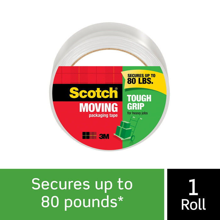 Scotch® Tough Grip Moving Packaging Tape 3500, 1.88 in. x 54.6 yd.