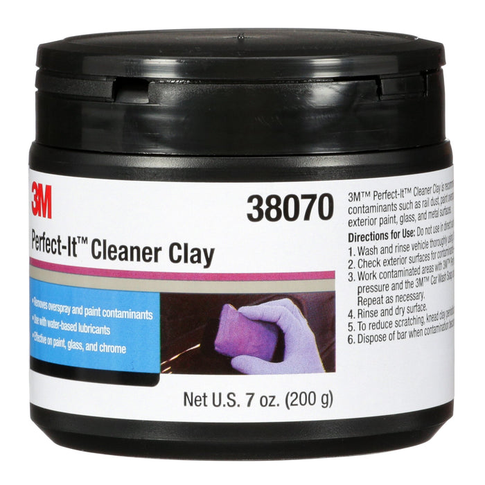3M Perfect-It Cleaner Clay, 38070, 200 g, 1 bar per bottle