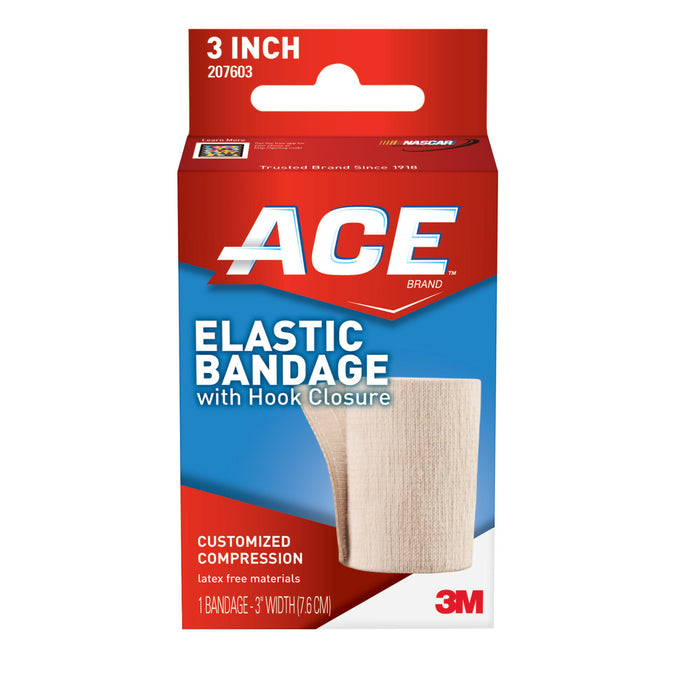 ACE Elastic Bandage w/ hook closure 207603, 3 in