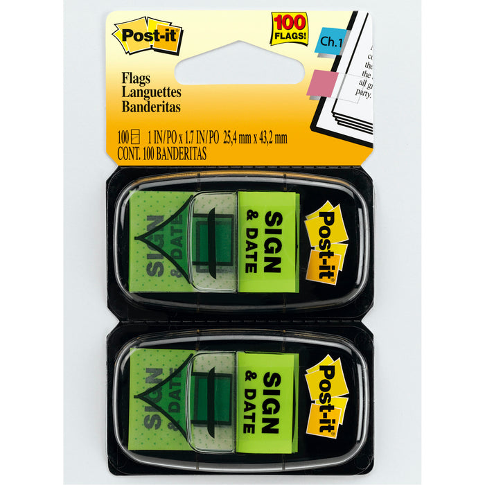 Post-it® Flags 680-SD2, 1 in x 1.719 in