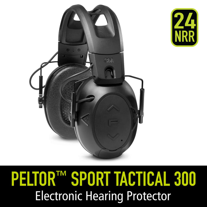 Peltor Sport Tactical 300 Electronic Hearing Protector, TAC300-OTH
