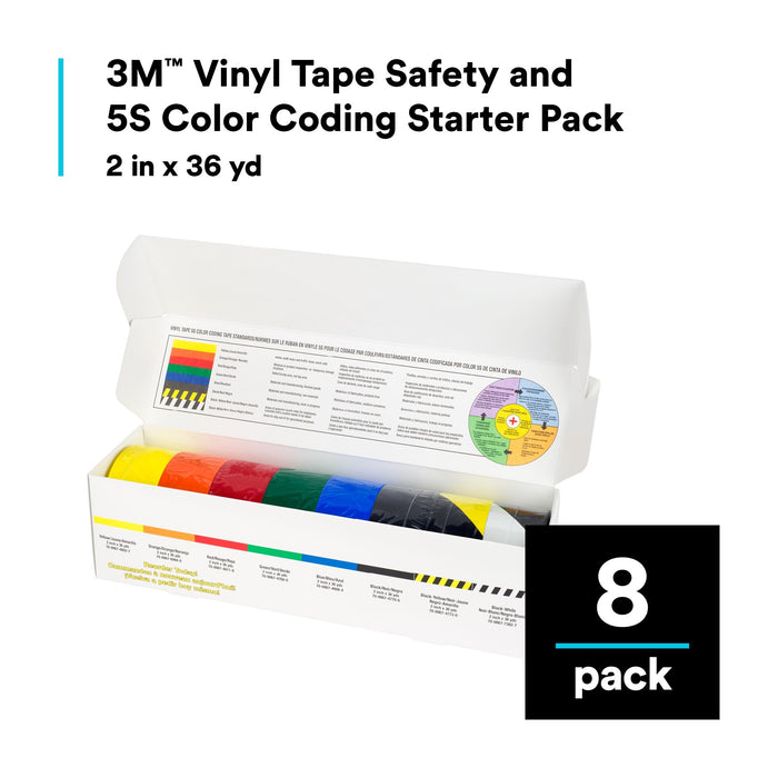 3M Vinyl Tape Safety and 5S Color Coding Pack