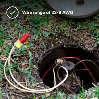 3M Performance Plus Wire Connector R/Y+POUCH, 100 per pouch
