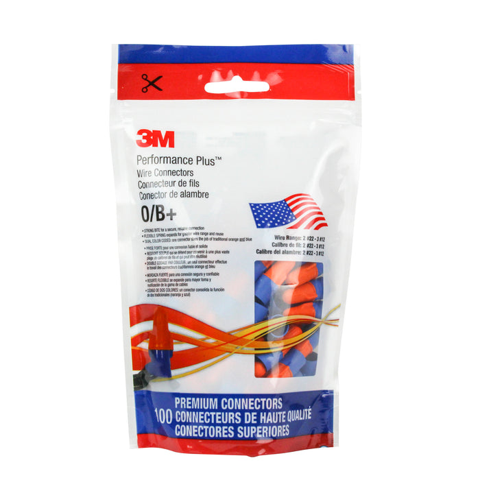 3M Performance Plus Wire Connector O/B+POUCH