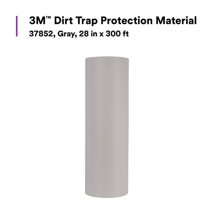 3M Dirt Trap Protection Material, 37852, Gray, 28 in x 300 ft