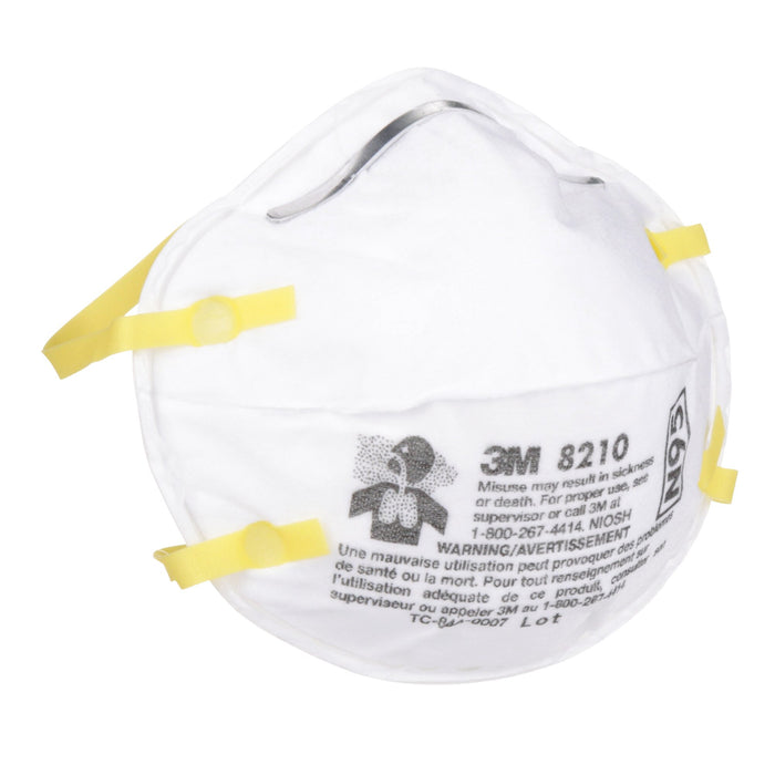 3M Particulate Respirator 8210, N95 160 EA/Case