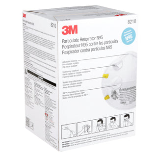 3M Particulate Respirator 8210, N95