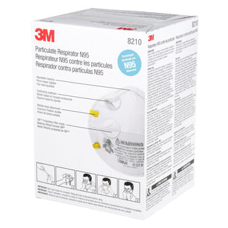 3M Particulate Respirator 8210, N95