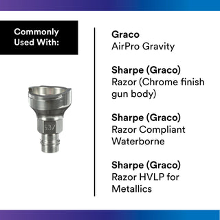 3M PPS Series 2.0 Adapter, 26132, Type S37, 5/8 Male, 11 UNC Modified