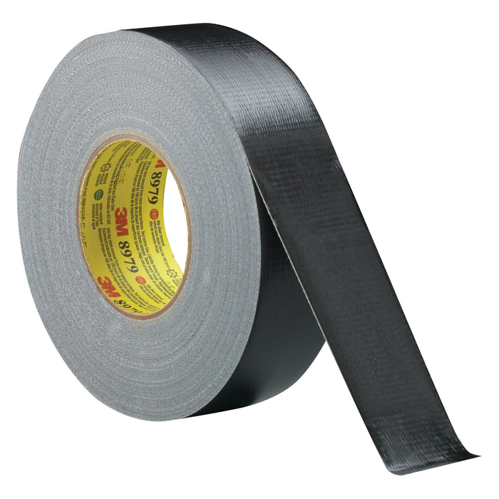 3M Performance Plus Duct Tape 8979, Black, 72 mm x 54.8 m, 12.1 mil