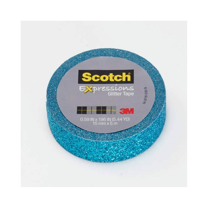 Scotch® Expressions Glitter Tape C514-BLU