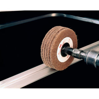 Scotch-Brite Cut and Polish Disc, CP-DC, A/O Medium, 8 in x 1/2 in