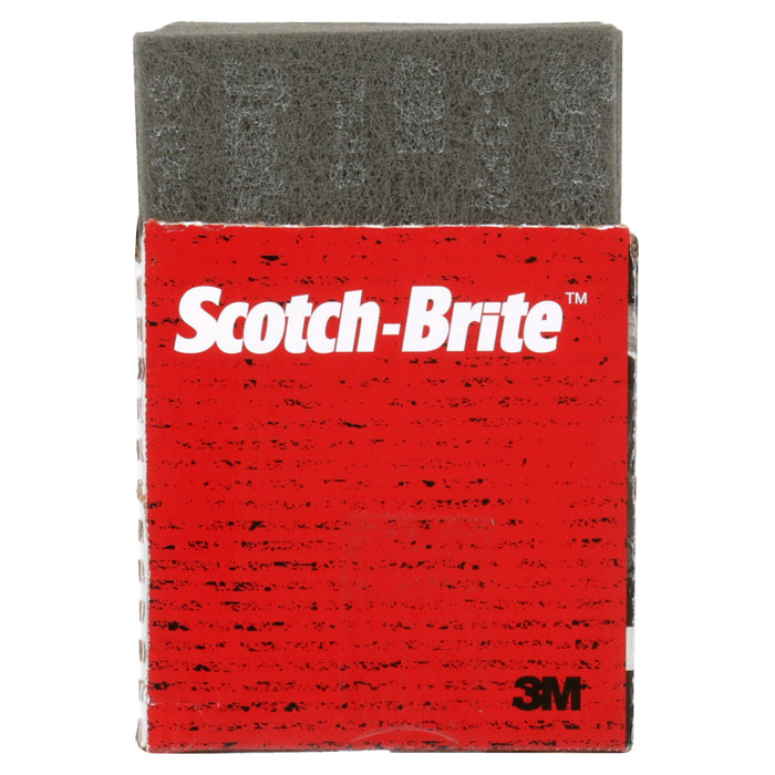 Scotch-Brite Hand Pad 7448B, HP-HP, SiC Ultra Fine, Gray, 6 in x 9 in