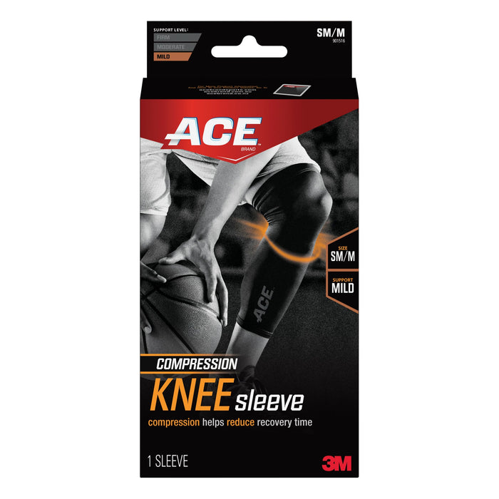 ACE Brand Compression Knee Sleeve 901516, Small / Medium