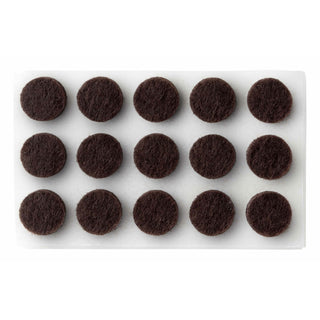 Scotch Felt Bumpers, SP953-NA, 3/8 in, Brown
