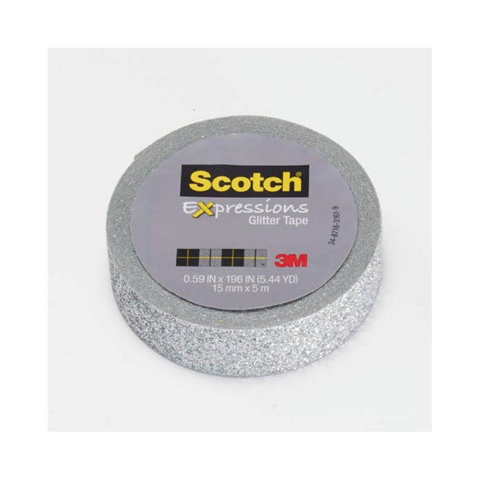 Scotch® Expressions Glitter Tape C514-SIL