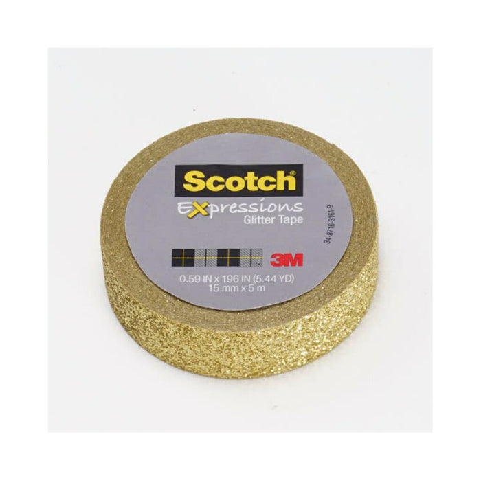 Scotch® Expressions Glitter Tape C514-GLD