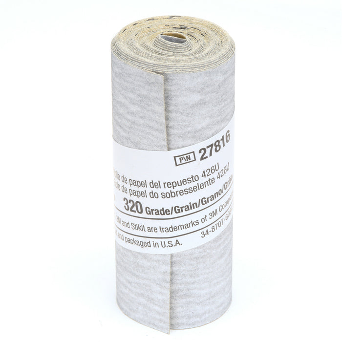 3M Stikit Paper Refill Roll 426U, 320 A-weight, 2-1/2 in x 100 in