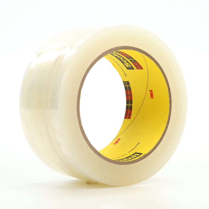 3M Polyethylene Tape 480, Transparent, 2 in x 36 yd, 5.1 mil, 24 rollsper case