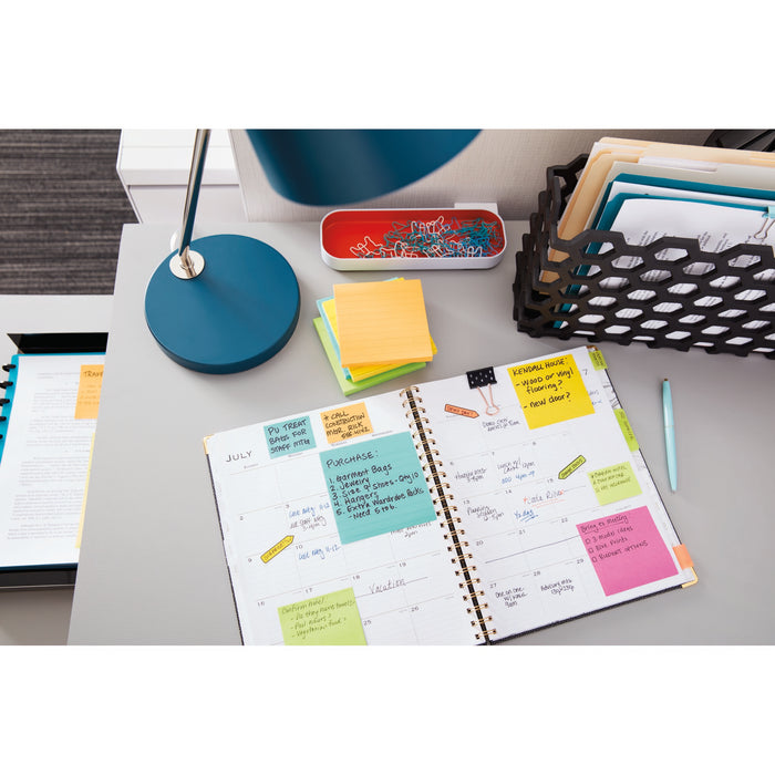 Post-it® Notes, 654-14AU, 3 in x 3 in (76 mm x 76 mm), Jaipur colors