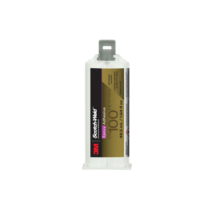 3M Scotch-Weld Epoxy Adhesive DP100FR, Cream, 48.5 mL Duo-Pak