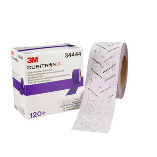 3M Cubitron II Hookit Clean Sanding Sheet Roll 737U, 34444, 120+
grade