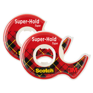Scotch® Super-Hold Tape, 198DM-2, 3/4 in x 600 in (19 mm x 15,2 m)