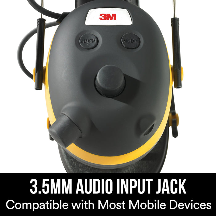 3M Worktunes AM/FM Hearing Protector, 90541H1-DC-PS