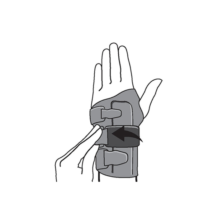 FUTURO Compression Stabilizing Wrist Brace, 48402ENR, Right Hand